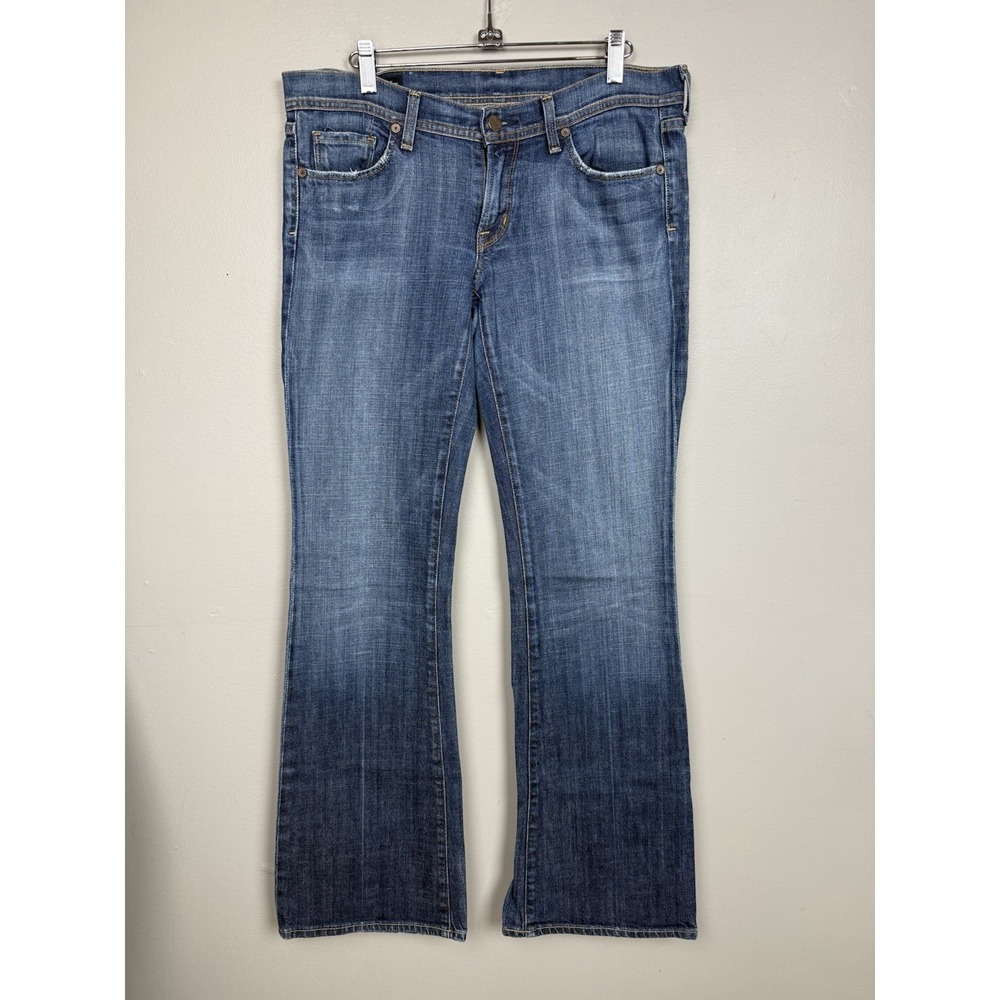 Y2K‎ Citizens Of Humanity Low Waist Flare Ingrid #002 Stretch Jeans Women's 30